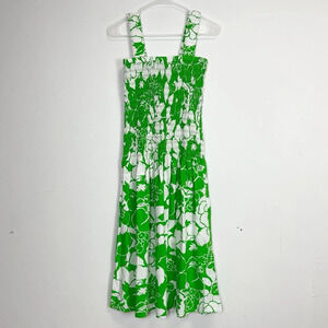 NEW Rails Dress Womens XS Seville Green Lotus Stretch Sleeveless NWOT